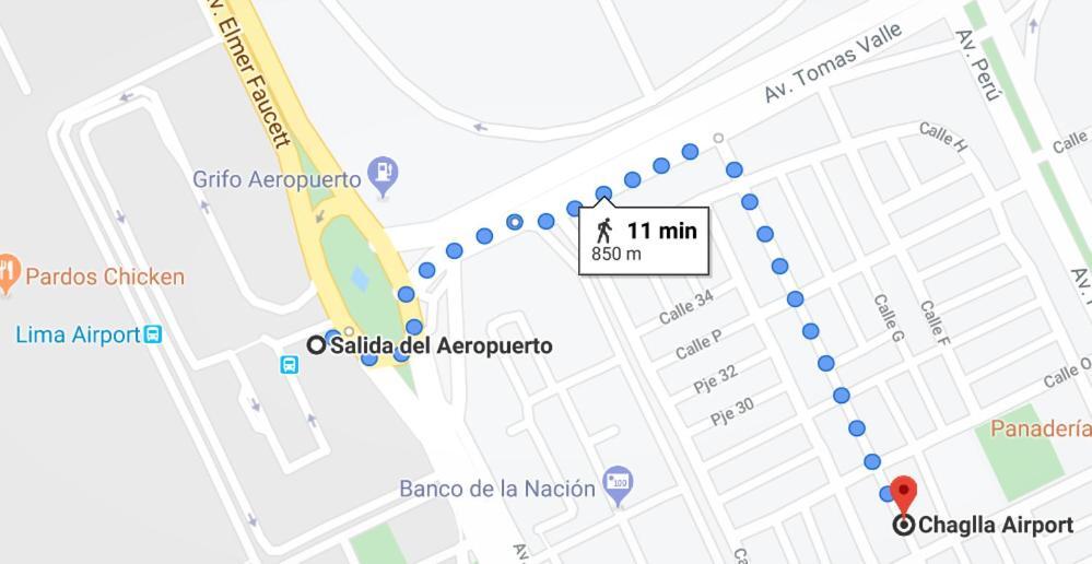 Bed and Breakfast Chaglla Airport Callao Екстер'єр фото